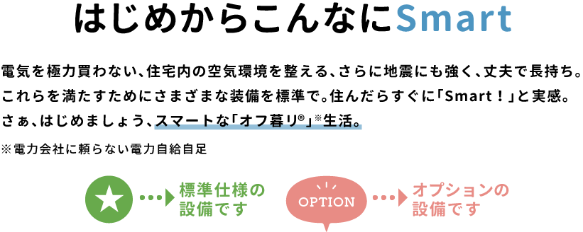 スマートな「オフ暮リ®」生活